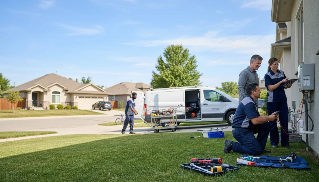 Tankless water heater service in Marble, PA